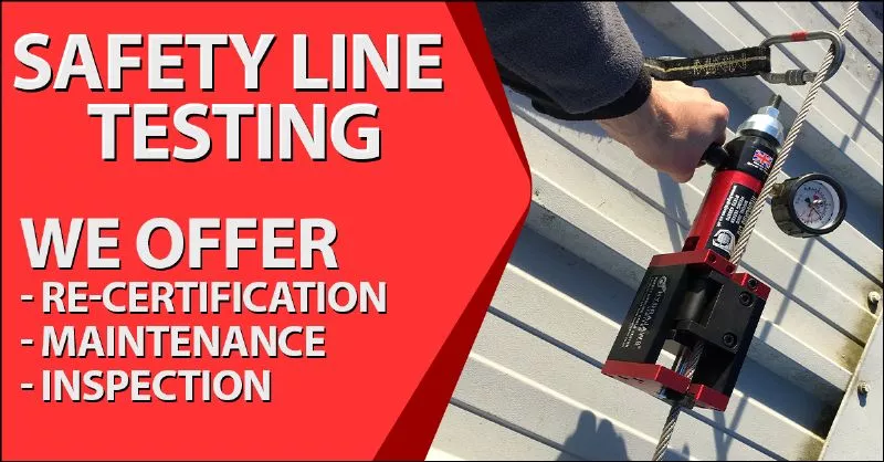 Safety Line Testing Burnley Roofing - Burnley, Lancashire